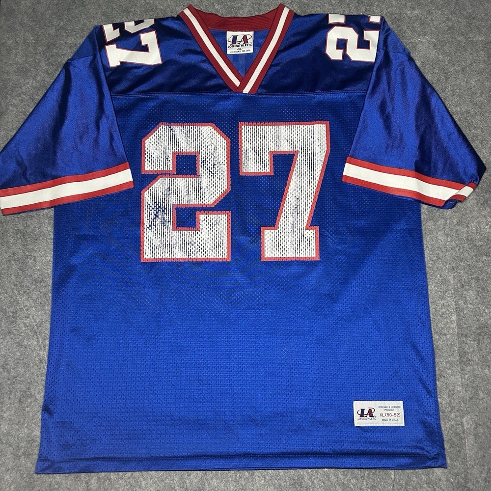 Vtg 90s Mens Xl Logo Athletic New York Giants Jersey Rodney Hampton #27 Nfl